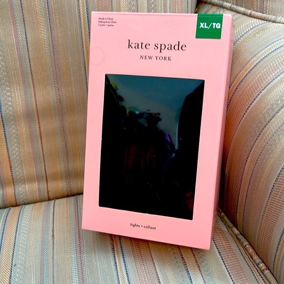 kate spade Accessories - 2 Kate Spade XL black tights  -                               2 pairs included